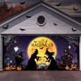 thumbnail image 2 of Decoraciones Cubierta Puerta Garaje Halloween 123234567 (Bruja Min), 2 of 9