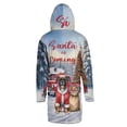 thumbnail image 2 of Santa is Coming Boxer Merry Christmas Xmas Noel Truck Tree All Over Print 3D Hooded Duffle Toggle Coat Boxers Dog Lover Gifts Idea - 02023, 2 of 6