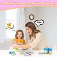 thumbnail image 5 of Talking Flash Cards with 224 Sight Words, Montessori Autism Speech Therapy Toys for Children Pocket Vocabulary Games Learning Toys Educational Preschool Gifts for Kids Age 3-5 6-8 -Pink, 5 of 6