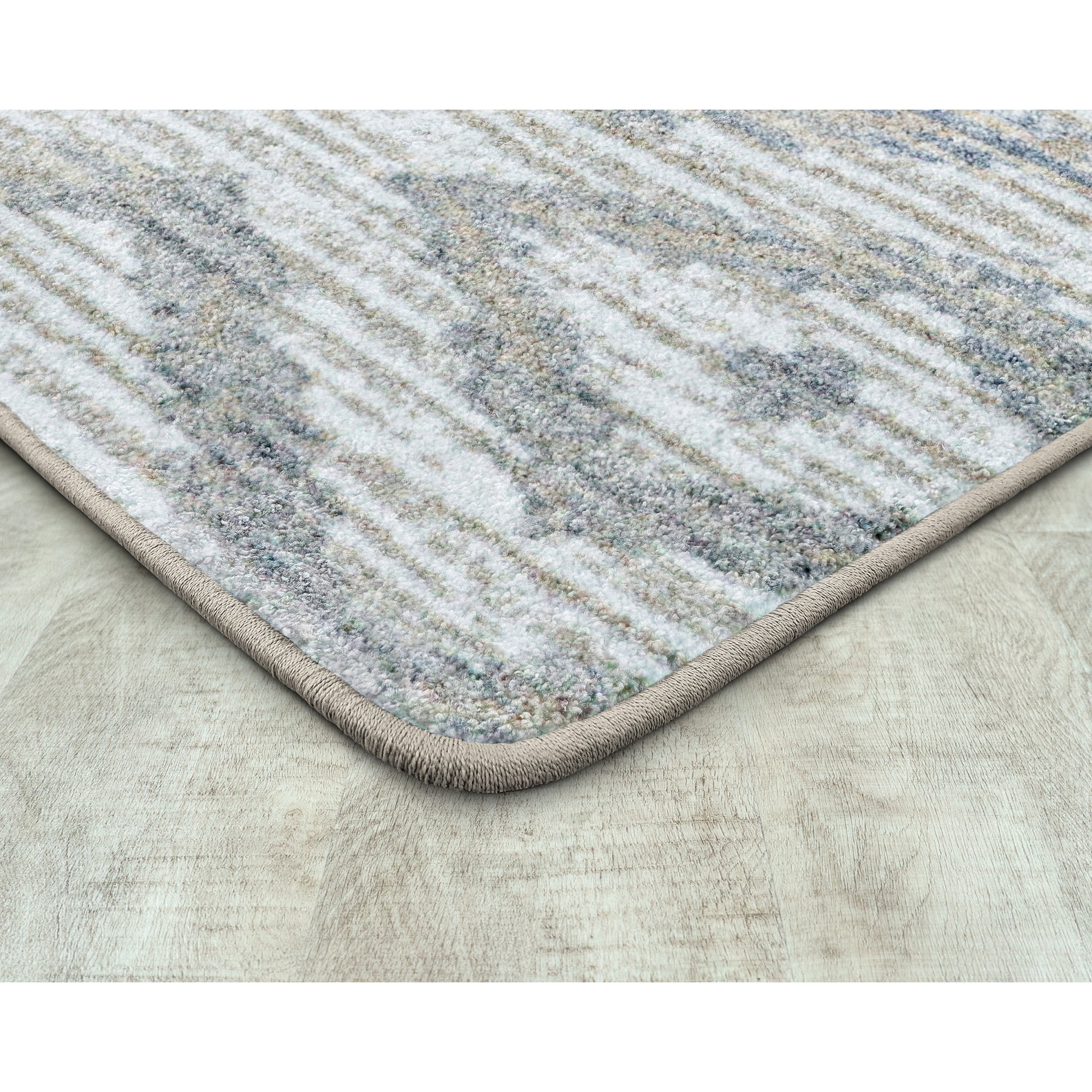 Joy Carpets Diamond Oasis 5'4" x 7'8" Area Rug in Color Sandstone