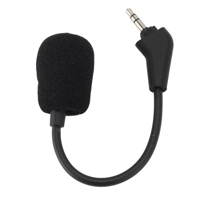 Micrófono Para Juegos Desmontable, Micrófono Para Auriculares Desmontable, Chapado En Oro De 3,5 Mm, Giratorio De 360 grados, Fácil De Instalar, Flexible Para HS50