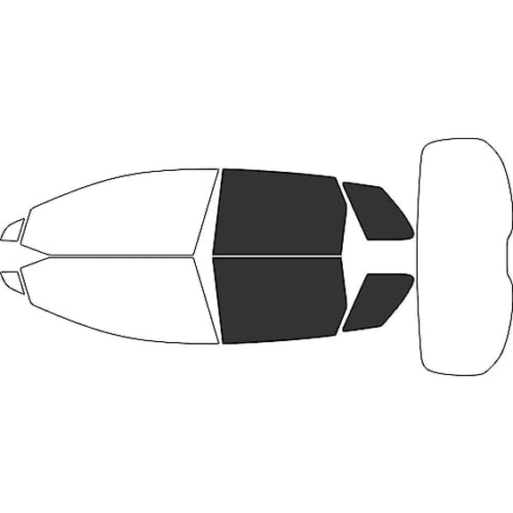 Avery Dennison NR Nano Ceramic IR Window Tint Kit Compatible with Audi Q4 e-Tron 2023-2024 - Back