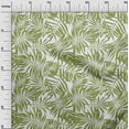 thumbnail image 3 of oneOone Georgette Viscose Green Fabric Leaf Sewing Craft Projects Fabric Prints By Yard 42 Inch Wide, 3 of 4