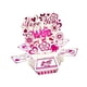 thumbnail image 5 of Tarjeta de regalo para el hogar, tarjeta de felicitación decorativa 3D universal con forma de corazón y flores para reuniones familiares, Esposa, 5 of 8