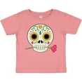 thumbnail image 3 of Inktastic Día De Los Muertos Skull with Flower Boys or Girls Baby T-Shirt, 3 of 5