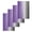 Gray Purple, variant on Blue Brown Ombre Kitchen Dish Towels for Drying Dishes Set of 3, Vintage Country Wooden Waffle Weave Microfiber Hand Tea Bathroom Towels Quick Dry & Absorbent Towel 12x12
