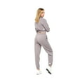 thumbnail image 2 of Crosshatch Womens Milwalk Zipped Crop Hoodie, 2 of 4