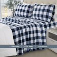 thumbnail image 3 of Juego de sábanas Elegant Comfort con forro polar de franela y terciopelo Cal King, 3 of 9
