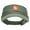 Olive, variant on Hexagon Bumble Bee Embroidered Pro Style Cotton Twill Washed Visor - White OSFM