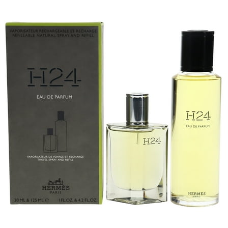 Hermes H24 2pcs Gift Set For Men
125ml Eau De Parfum Refill   30ml Eau De Parfum Spray