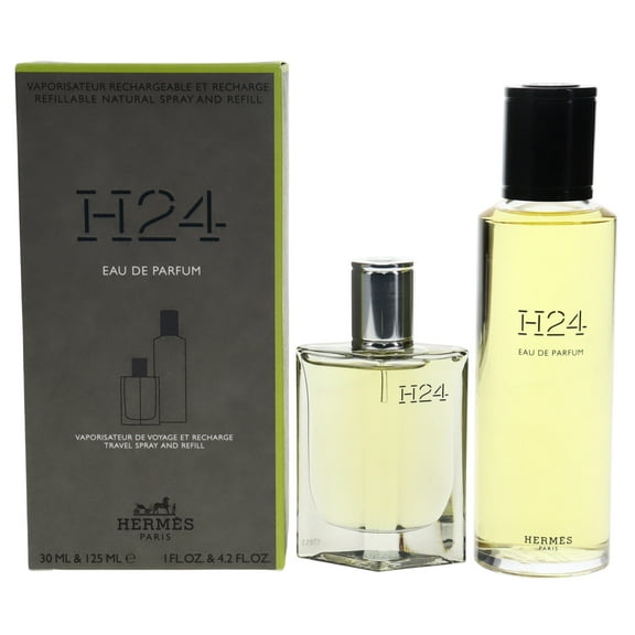 Hermes H24 2pcs Gift Set For Men
125ml Eau De Parfum Refill   30ml Eau De Parfum Spray