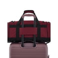 thumbnail image 7 of Protege Everyday Journey 22-inch Travel Duffel, Red, 7 of 7
