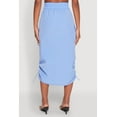 thumbnail image 5 of Womens Toggle Drawstring Nylon Cargo Skirt, 5 of 5