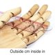 thumbnail image 5 of Bearachild Juego de reglas de costura multifuncional, práctico DIY, plantilla de costura exquisita transparente, herramientas, reglas para acolchar Artesanía Tipo 3 Bearachild HA060360-03, 5 of 6