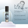 thumbnail image 5 of MOBETTER FRAGRANCE OILS Midnight Sauvage Men Cologne Body Oil 1/3 oz roll on Glass Bottle, notes are Calabrian bergamot and Pepper, Long Lasting, Travel Size, Inspired by Sauvage, 5 of 8