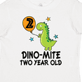 thumbnail image 4 of Inktastic 2nd Birthday Dinosaur Party Two Year Old Boys Toddler T-Shirt, 4 of 5