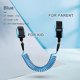thumbnail image 2 of 2.5M Anti-lost Wrist Link Belt, 360° Rotating Safety Elastic Wire, 2 of 5