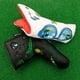 thumbnail image 3 of Funda para cabeza de palo de golf deportiva con diseño de elementos de verano negro, 3 of 9