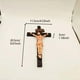 thumbnail image 3 of Wmhnj Crucifijo realista con estatua de Cristo para decoracin del hogar catlico, regalo religioso., 3 of 7