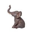 thumbnail image 1 of Bewildely Figuritas de animales resistentes al agua y duraderas de resina de elefante artesanales, accesorios de adorno estables pintados, de interior Decoración Bewildely HA074836-00, 1 of 6