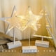 thumbnail image 5 of GOOHOCHY Lámpara de noche LED romántica y cálida, lámpara de mesa portátil para el hogar y la oficina (estrella de cinco puntas), 5 of 8