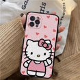 thumbnail image 5 of Hello Kitty   Phone Case For iPhone 15 14 11 12 13 Mini Pro XS Max Cover 6 7 8 Plus X XR SE 2020 Funda Shell Fashion, 5 of 5