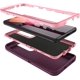 thumbnail image 4 of Entronix Funda Resistente para Galaxy S21 Ultra, Triple Capa, Resistente a Golpes y Anticaídas, Color Morado, 4 of 6