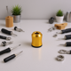 thumbnail image 5 of 3 Uds Cabeza De Destornillador Anillos Magnéticos aleación De Aluminio Broca Eléctrica Tornillo Magnetizador Amarillo, 5 of 7
