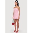 thumbnail image 2 of Women's Ruched Side Ruffle Tiered Lined Tube Dress, 2 of 4