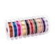 thumbnail image 1 of 10 rollos / paquete de colores surtidos 0.3mm Alambre de cobre 10m Flexible Artístico Jewely Beading Wire (Color aleatorio), 1 of 7