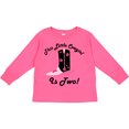 thumbnail image 3 of Inktastic 2nd Birthday Little Cowgirl 2 Year Old Girls Long Sleeve Toddler T-Shirt, 3 of 5