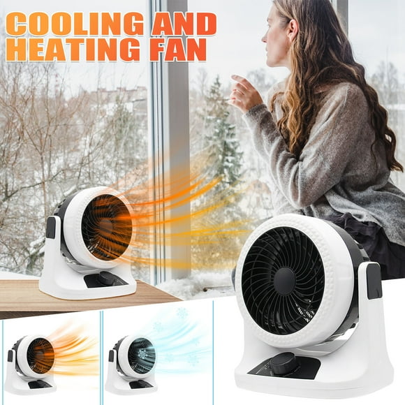 Special Offer! Dual Purpose Air Conditioning Fan, Under Table Heater, Small Solar Heater, Desktop Small Heater