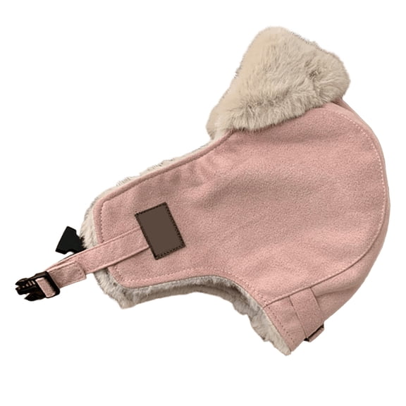 Adult Thicken Fleece Lining Hat Windproof Earmuff Trapper Hat for Cold Weather