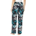 thumbnail image 6 of Pajama Pants Women, snow board colorful Sweatpants Soft Sleep Lounge Pants, Casual PJ Bottoms Pants with Pockets, 6 of 7