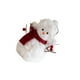thumbnail image 1 of Muñeco de nieve navideño, muñeco de peluche de punto, decoración navideña decorativa. 10x11cm, 1 of 9