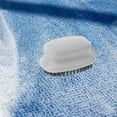 thumbnail image 3 of FONDOTIN 1Pc Plastic Laundry Brush for Stains and Bathroom Cleaning 4.3x3.3x2.6in, 3 of 8