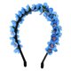 thumbnail image 5 of KAKOWELY Diadema de flores para mujer, elegante diadema floral, diadema de boda con temática playera, 5 of 5