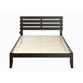 thumbnail image 3 of AFI Oxford Modern Solid Wood Platform Queen Bed in Espresso, 3 of 6