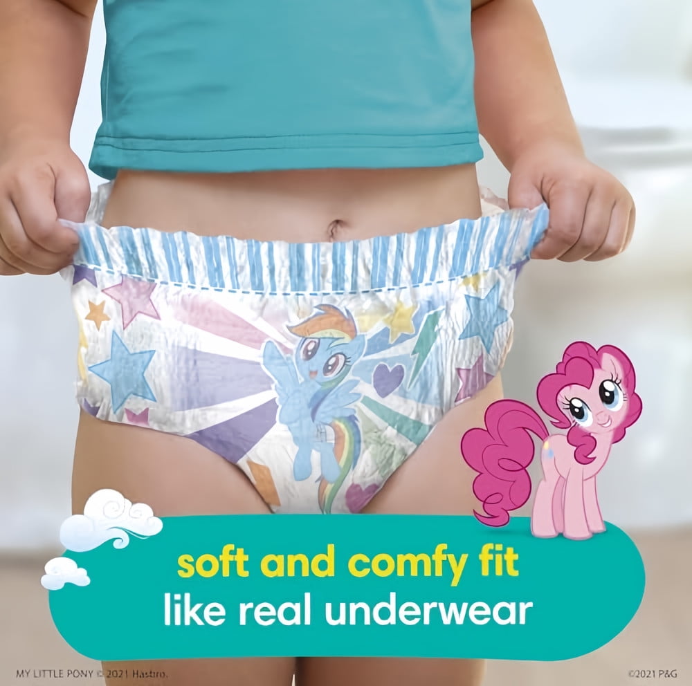 Pampers Easy Ups Girls' Training Pants (Pack of 2)