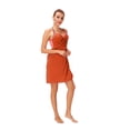 thumbnail image 1 of Women Swimsuit Cover Ups Sleeveless Dress Bikini Bathing Suit Deep V Neck Beachwear Dress For Beach Poor Seaside Party, 1 of 8