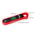 thumbnail image 2 of Digital Meat Thermometer for Cooking Battery Powered Dual Probes 2-3s, 2 of 8