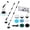 Black+white, variant on LHPY Electric Grill Brush Cleaner for Outdoor,150Mins BBQ Grill Cleaner with 3 Heads, 3-Speed & Angle Adjust Cordless Rotary Grill Brush(Gray)