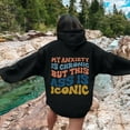 thumbnail image 3 of Women's Letter Print Hoodies Long Sleeved Hoodie With Pockets plus Size French Tunic Womens Winter Hoodie Sports Sweatshirts for Women Sweatshirt for Women Hoodies Pullover Hoodie Women plus Woman, 3 of 5