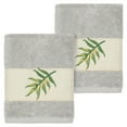 thumbnail image 1 of Linum Home Textiles Zoe Embellished Turkish Cotton Washcloth, 1 of 2