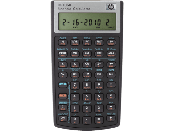 HP 10bII+ Financial Calculator