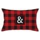 thumbnail image 1 of Xihbxyly Funda de Almohada Navideña, Diseño de Muñeca Sin Rostro, Estampado de Copos de Nieve y Árbol de Navidad, Tela de Lino, Cierre de Cremallera Oculto, Tamaño 30 X 50 Cm, 1 of 2