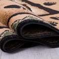 thumbnail image 3 of Brown Bear with Fish Outdoor Animal Cabin Wildlife Area Rug (7' 7" x 10' 6"), 3 of 5