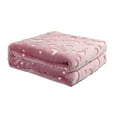 thumbnail image 2 of Xihbxyly Manta Que Brilla En La Oscuridad, Suave y Acogedora Manta de Poliéster, Diseño de Estrellas Brillantes, Ideal para Todas Las Estaciones, Ideal para Viajes, Camping, Cama o Sofá, Regalo de Cu, 2 of 6