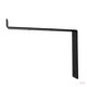 thumbnail image 1 of 4 piezas de soporte de tablero de andamio para estantes de resistencia, estantes de almacenamiento de hierro negro de 8 '' Zulema Soportes de estante de tablero de andamio, 1 of 4