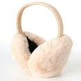 thumbnail image 2 of Plush Earmuffs for Women, Soft Warm Fluffy Ear Muffs for Winter, Foldable Faux Fur Ear Warmers with Flexible Band, Stylish Ear Wraps Covers, Gift for Christmas, 2 of 7